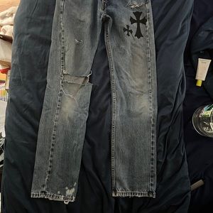 Levis with unique design